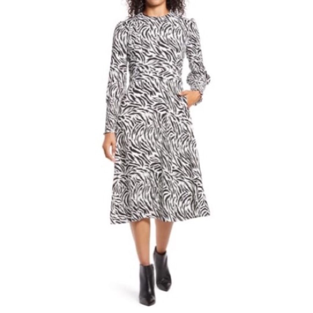 Halogen Maxi Feather Dress size Large